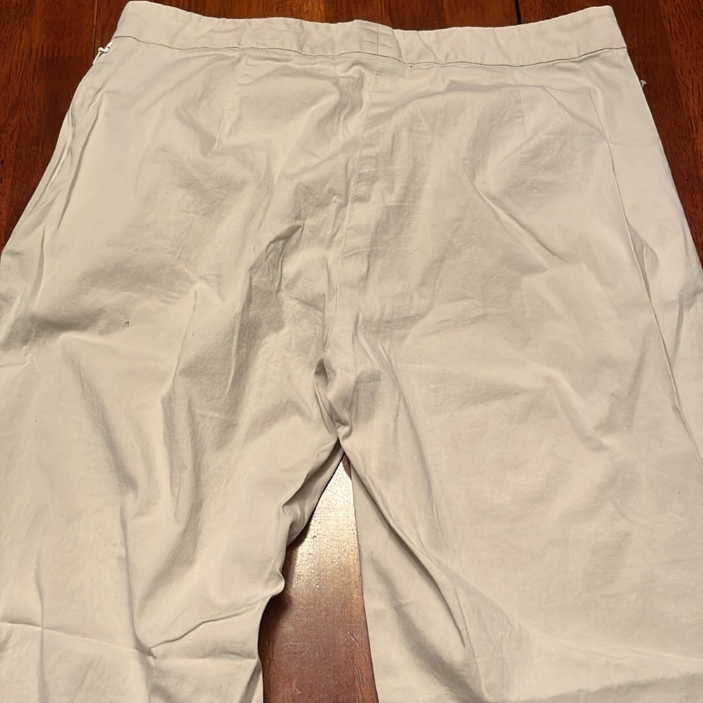 Banana republic stretch cropped flat front pants size 6 - Picture 5 of 7